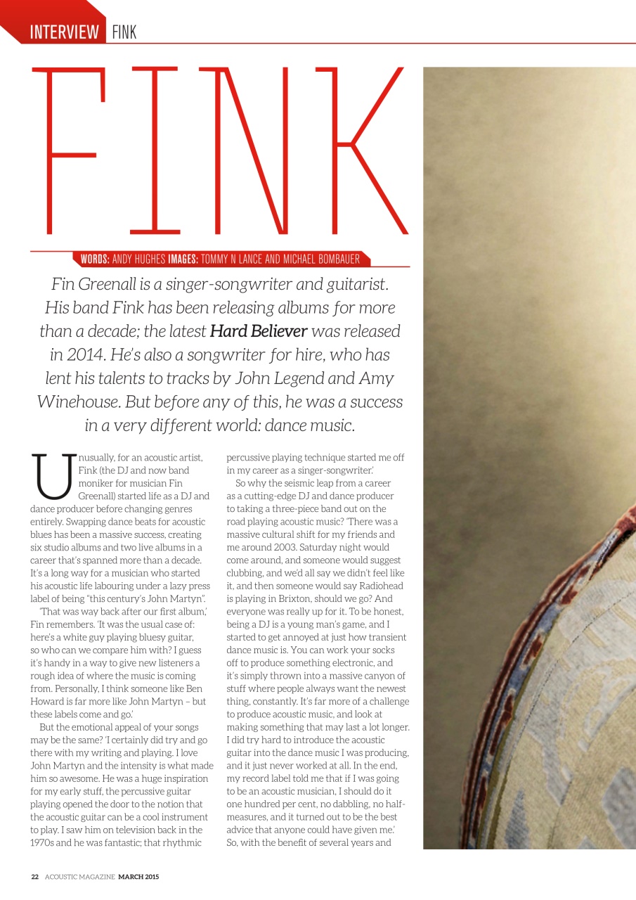 Acoustic Preview Pages