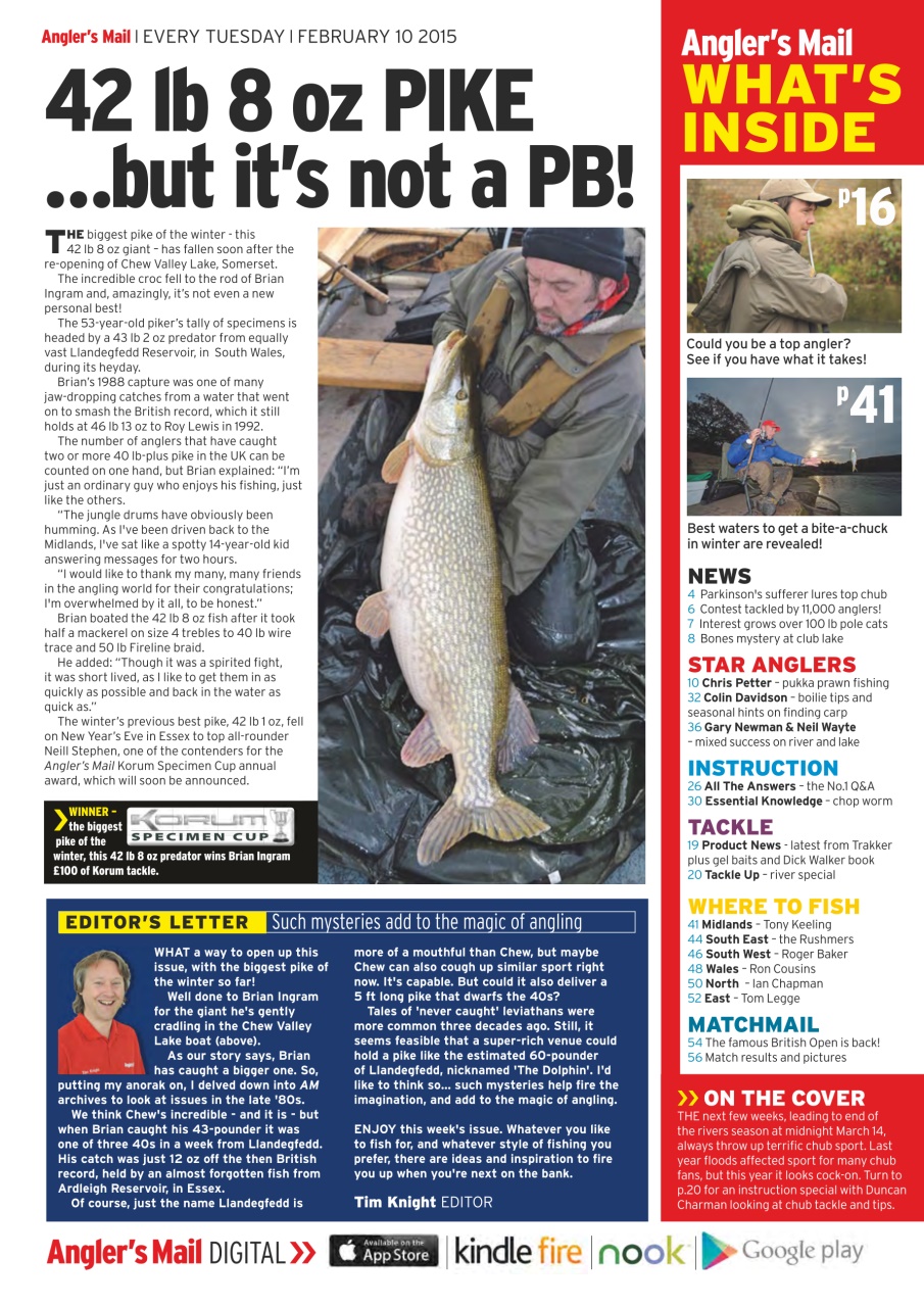 Anglers Mail Preview Pages