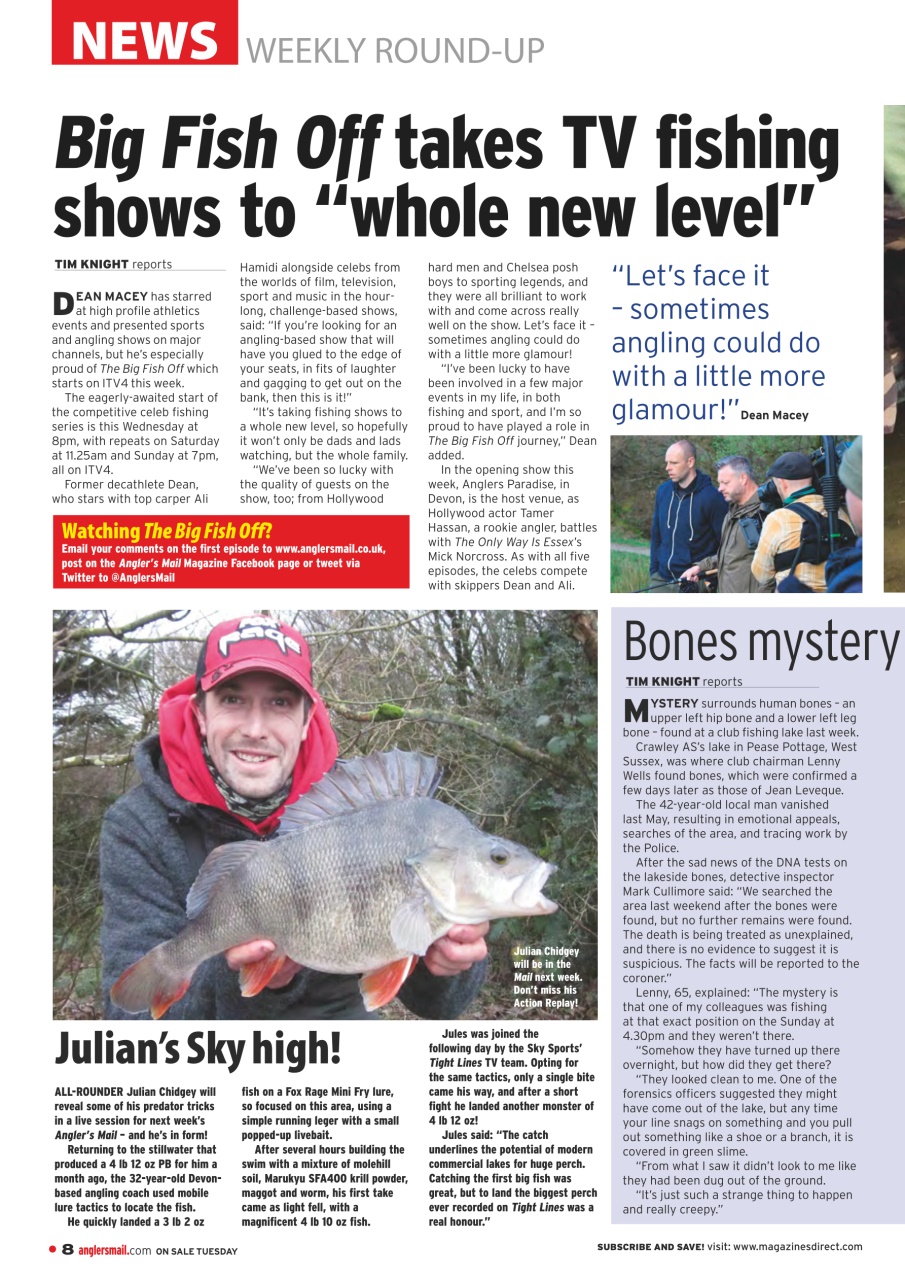 Anglers Mail Preview Pages