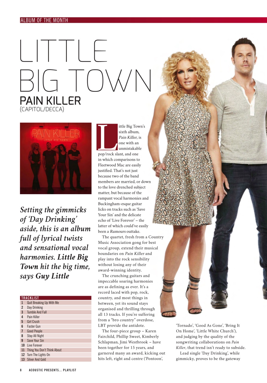 Acoustic Preview Pages