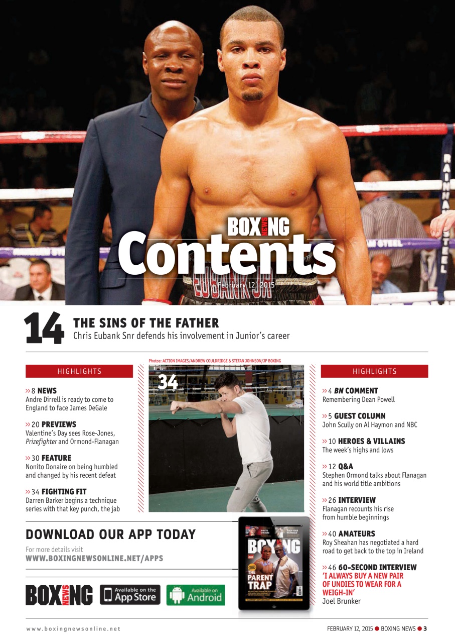 Boxing News Preview Pages