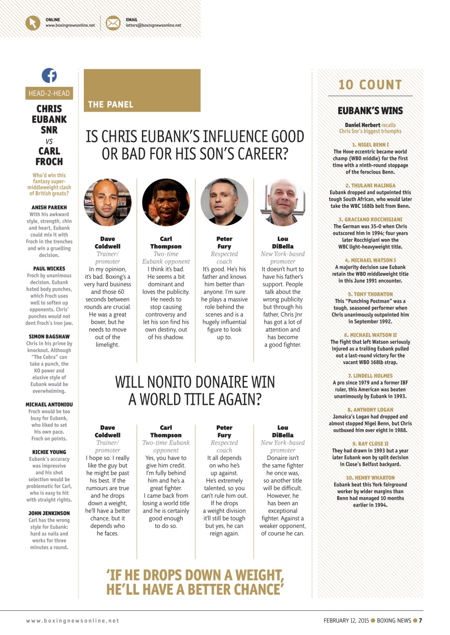 Boxing News Preview Pages