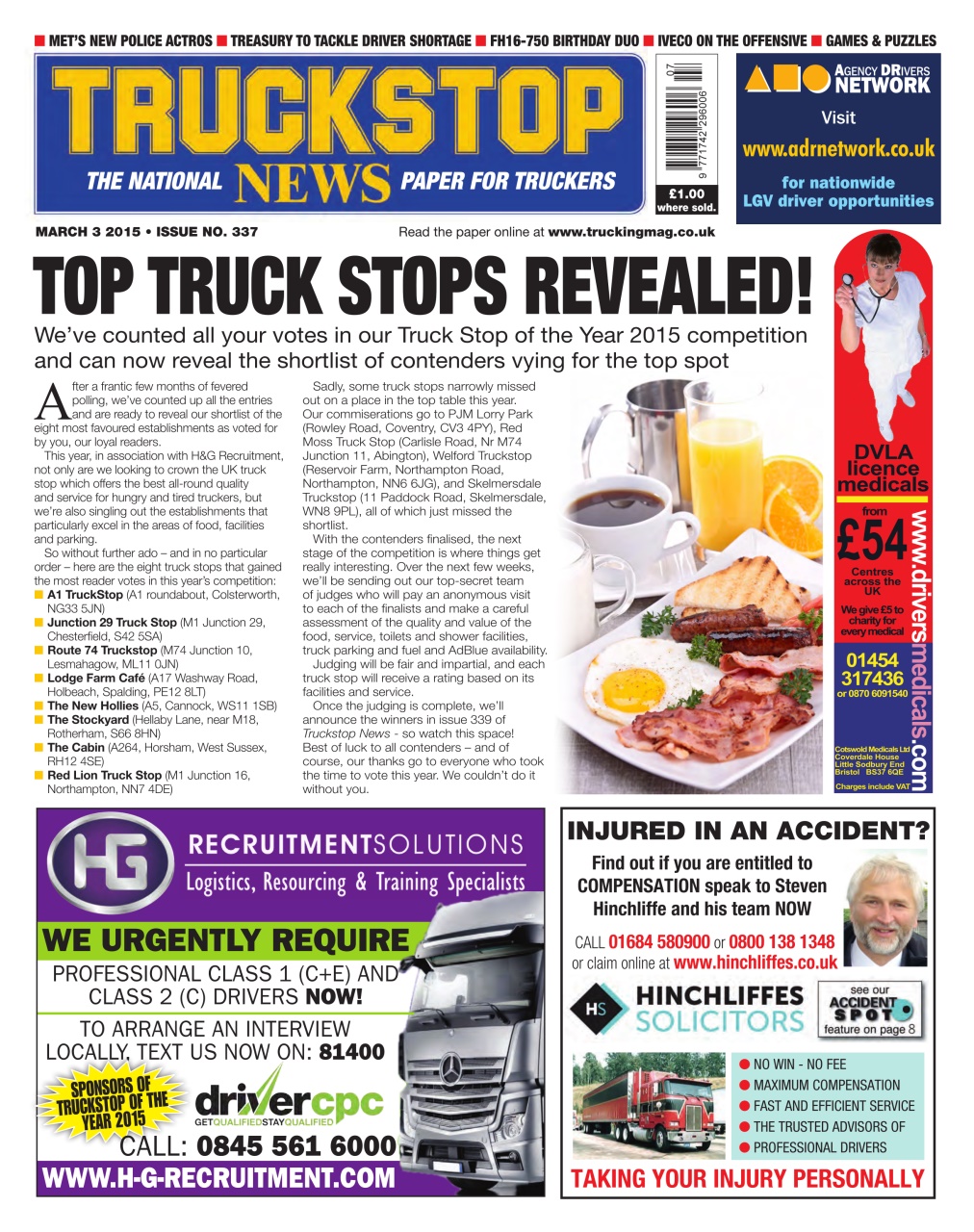 Truckstop News Preview Pages