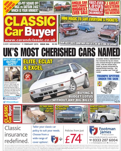 Classic Car Buyer issue 