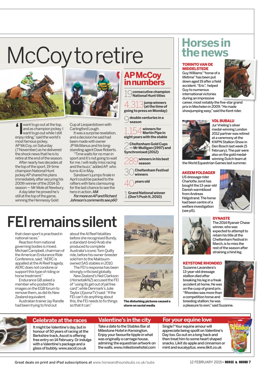 Horse & Hound Preview Pages