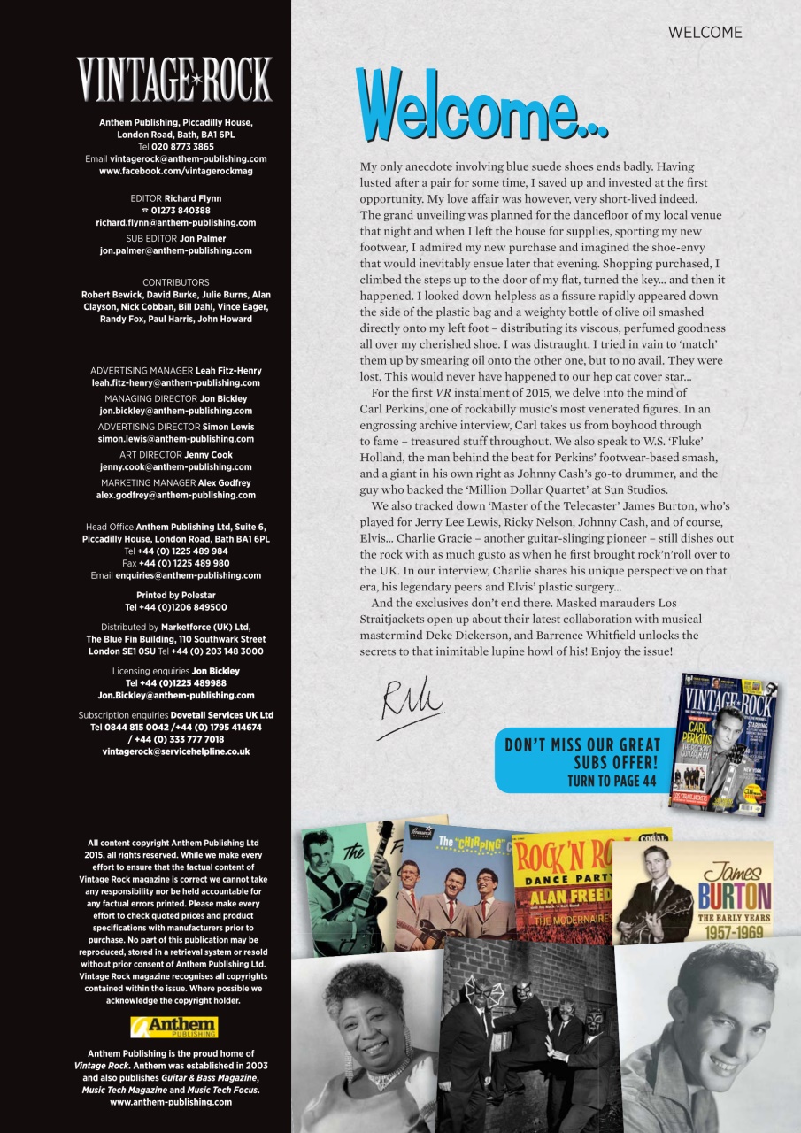 Vintage Rock Preview Pages