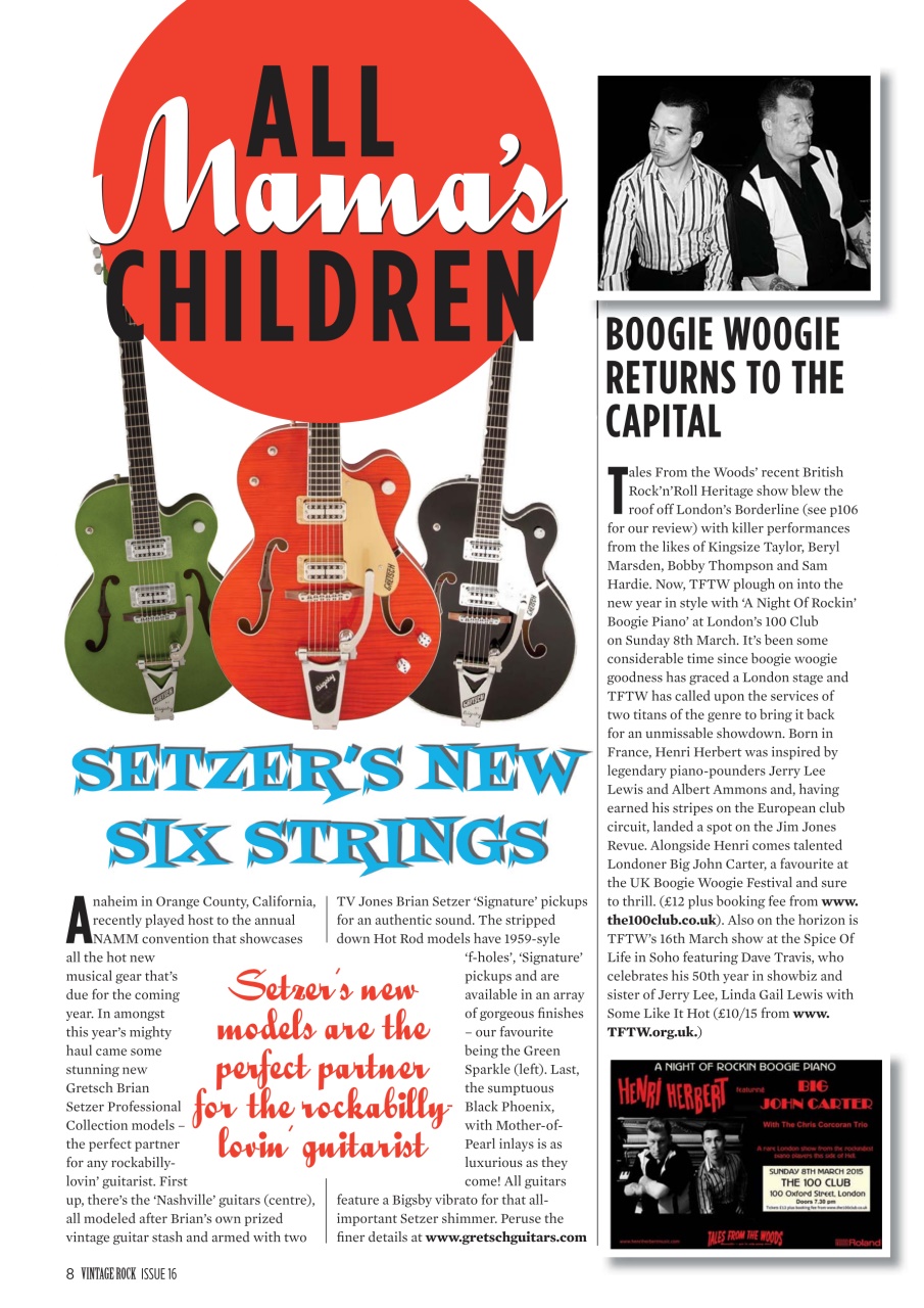 Vintage Rock Preview Pages