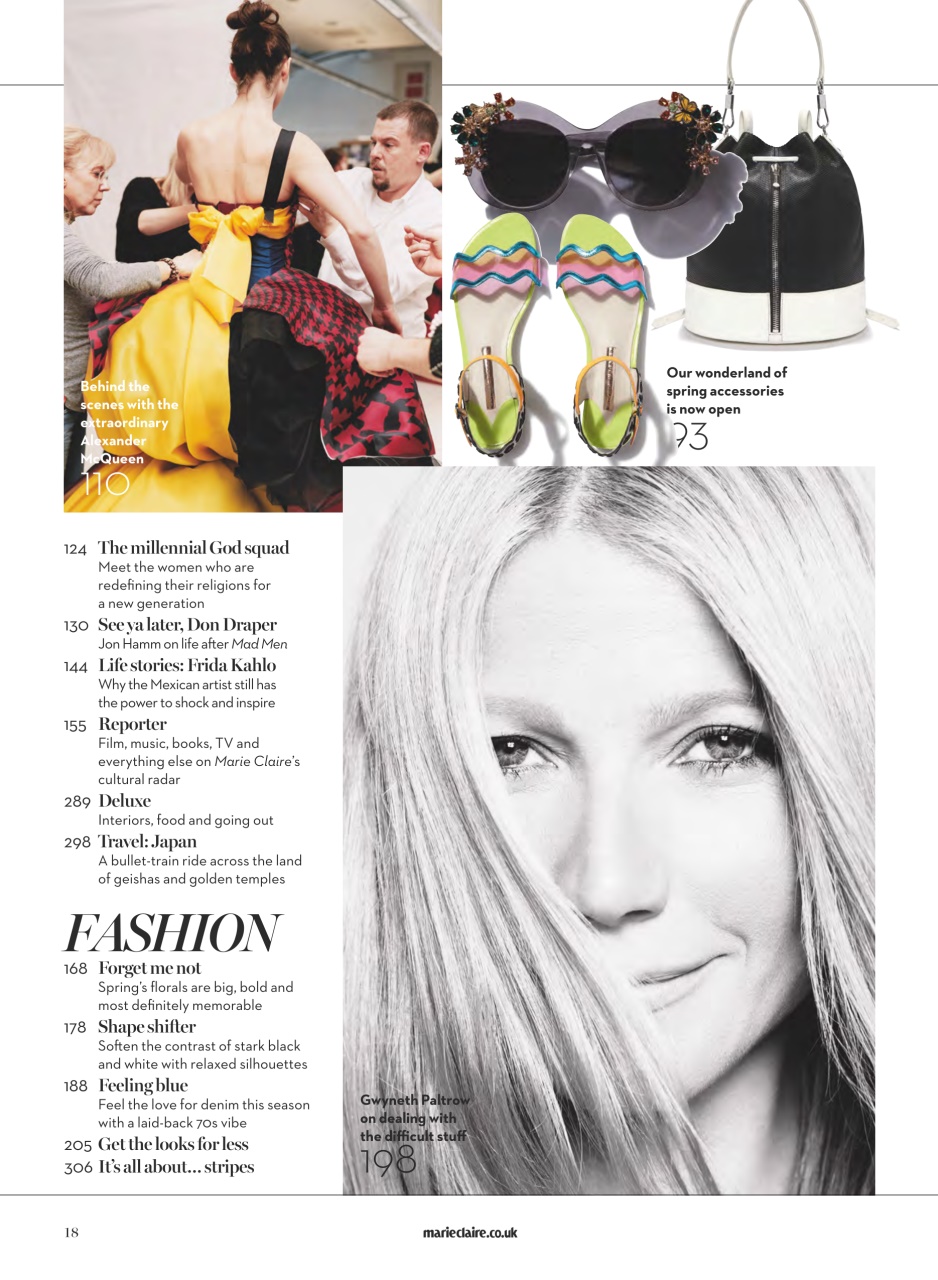 Marie Claire Preview Pages