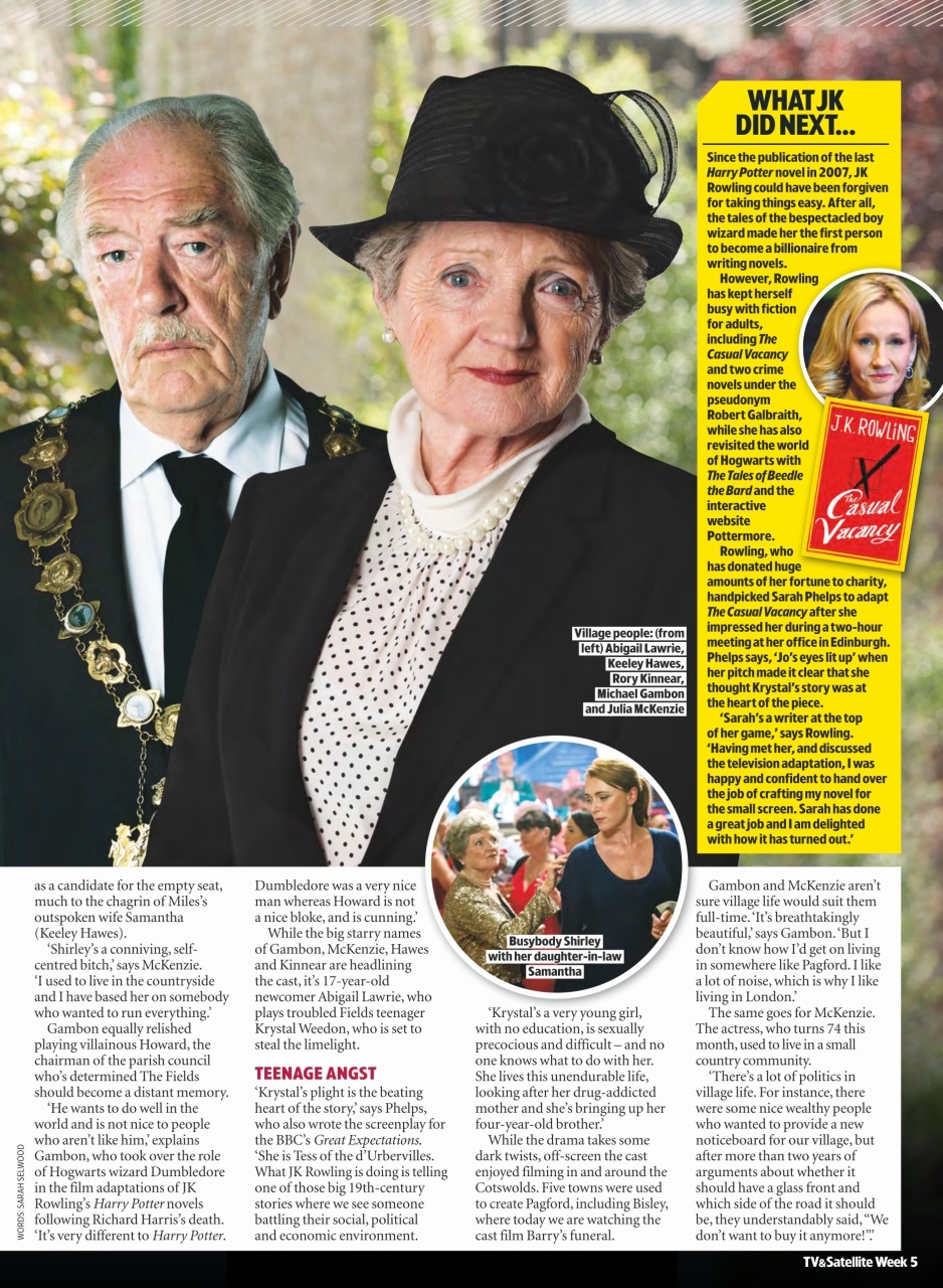 TV & Satellite Week Preview Pages