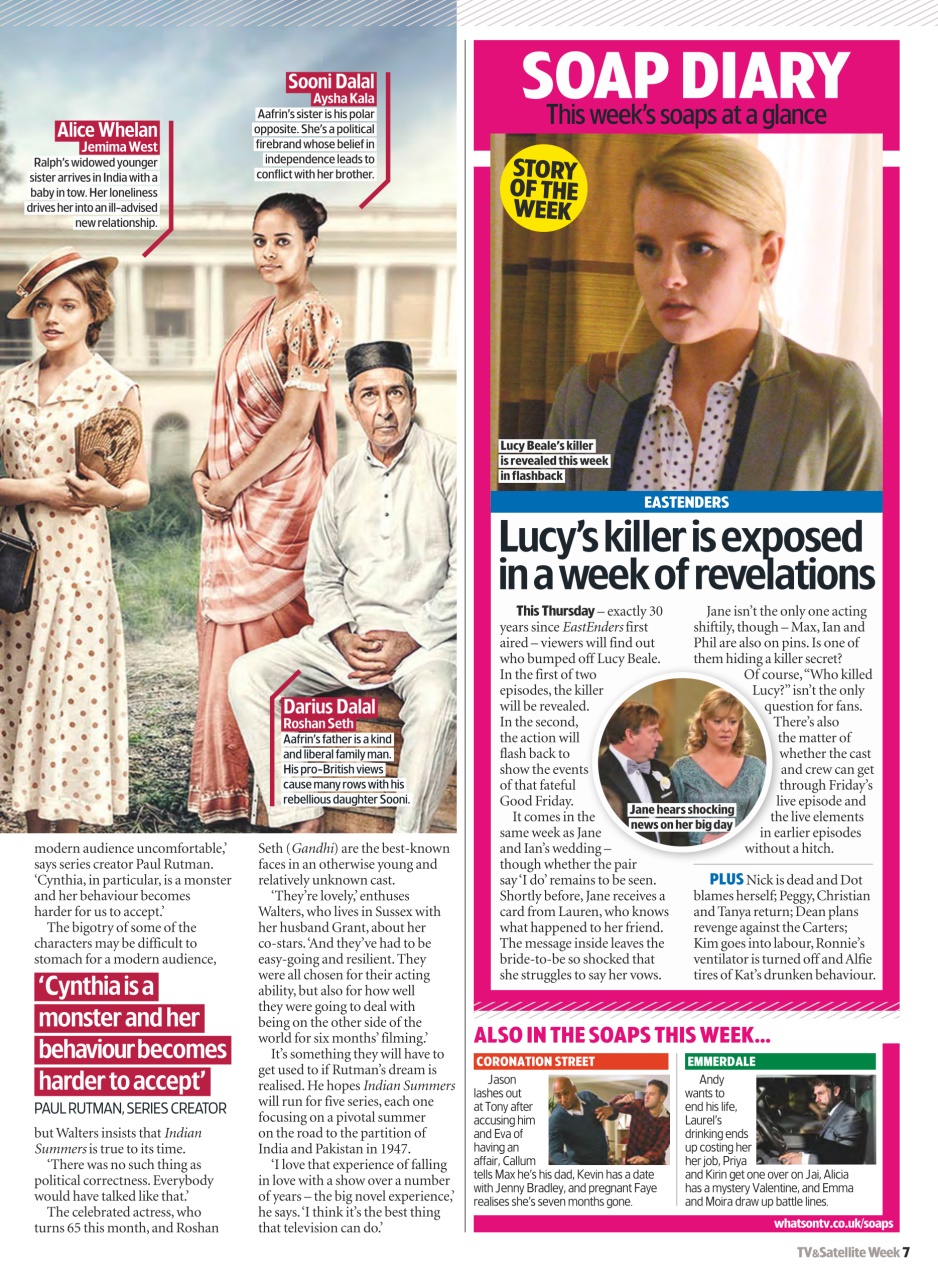 TV & Satellite Week Preview Pages