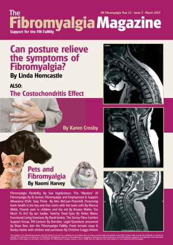 Fibromyalgia Magazine issue Fibromyalgia Magazine March 2015