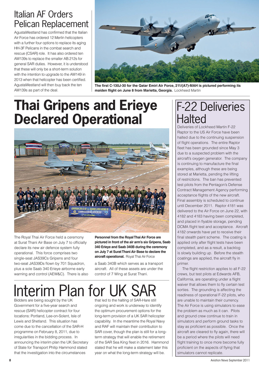 Aviation News Preview Pages