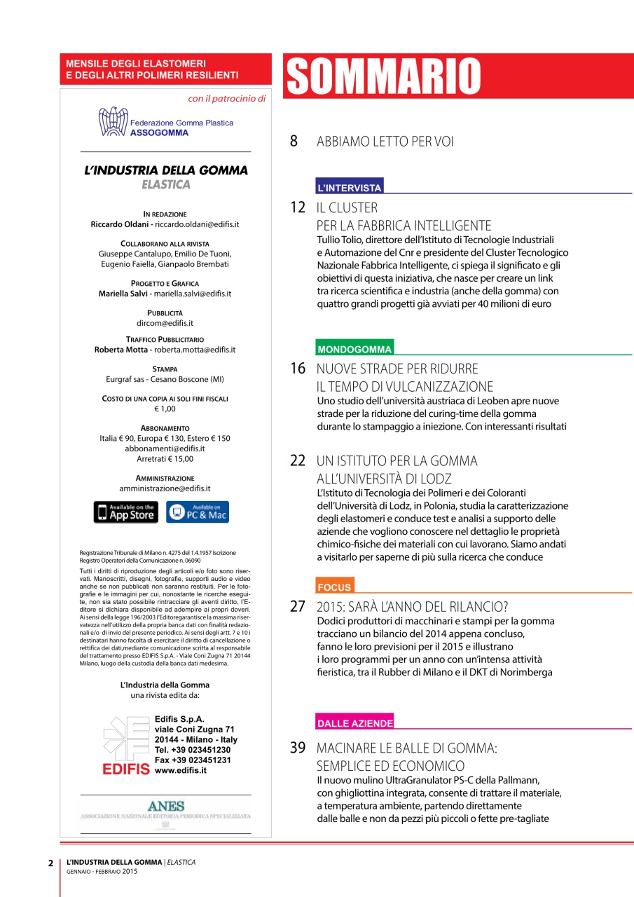 L’industria della Gomma Preview Pages