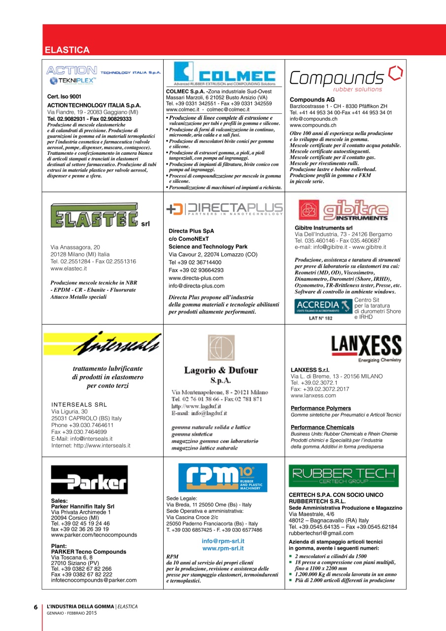 L’industria della Gomma Preview Pages