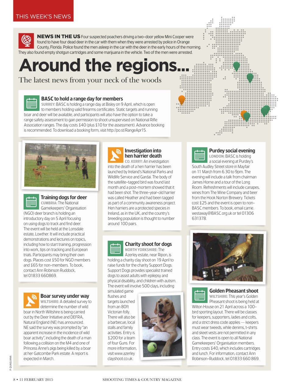 Shooting Times & Country Preview Pages