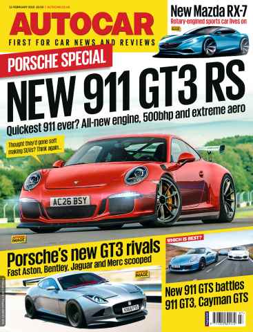 Autocar issue 11th February 2015