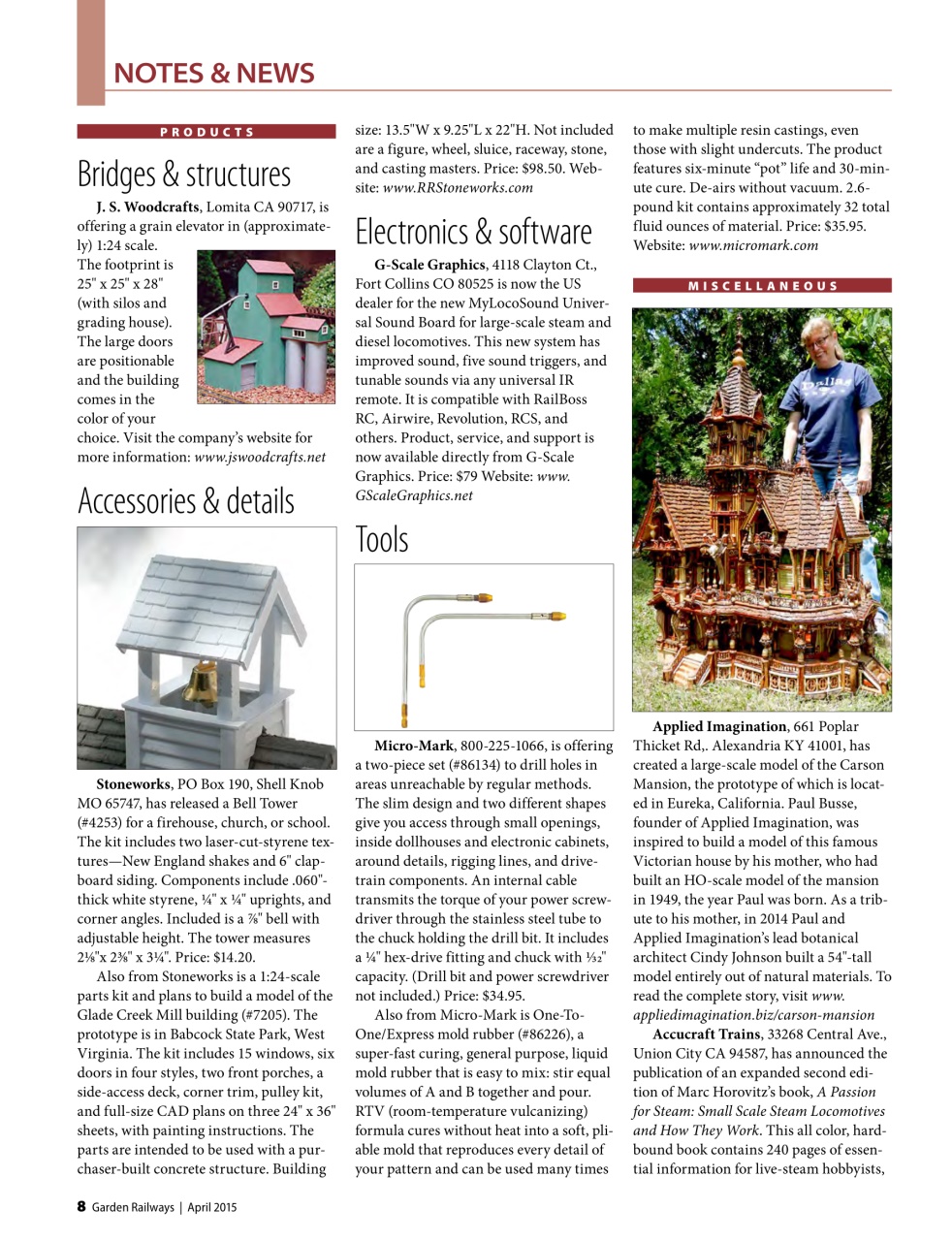 Garden Railways Preview Pages