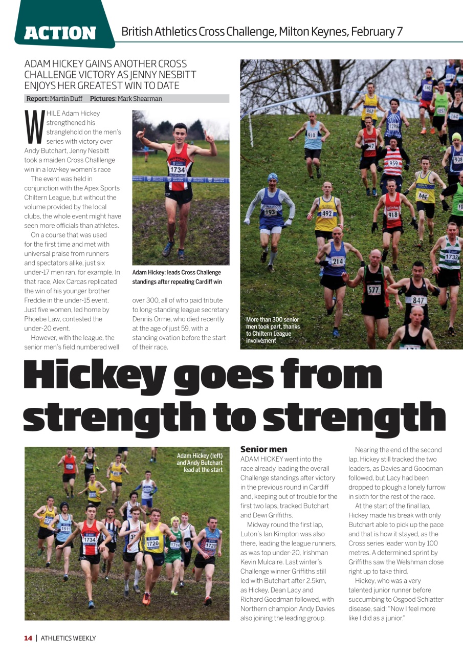 AW – Athletics Weekly Magazine Preview Pages