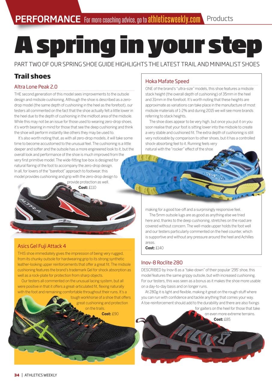 AW – Athletics Weekly Magazine Preview Pages