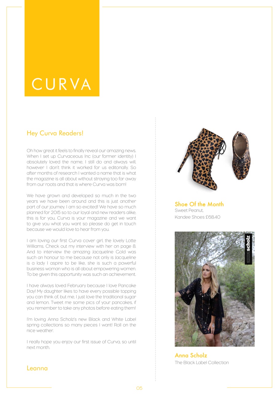 FROW Magazine Preview Pages