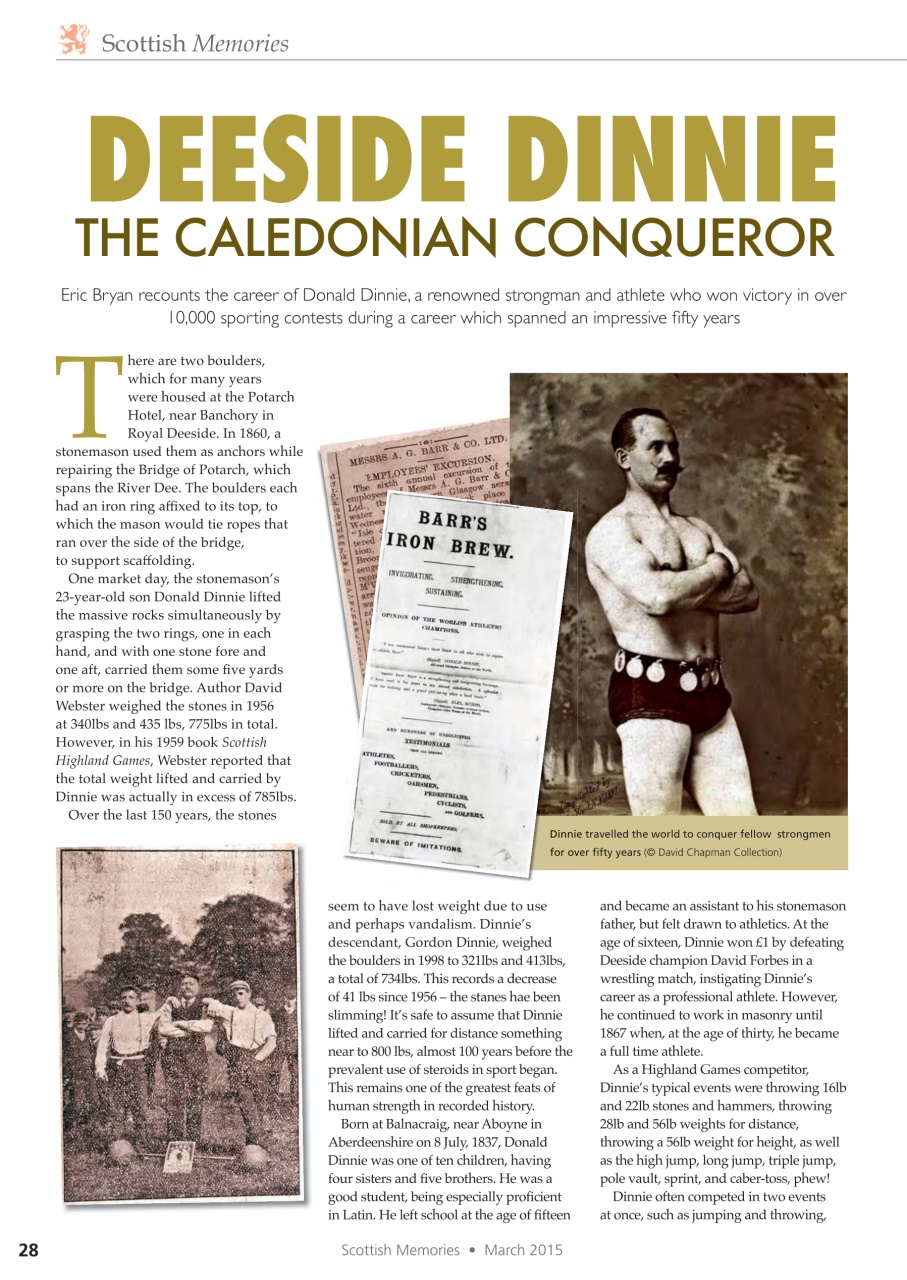 Scottish Memories Preview Pages