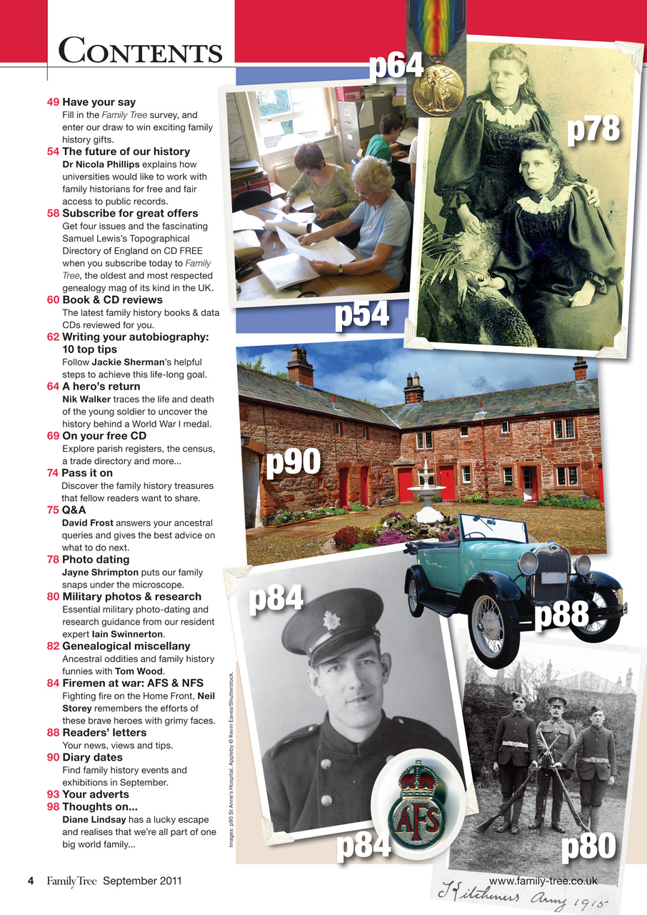 Family Tree Preview Pages