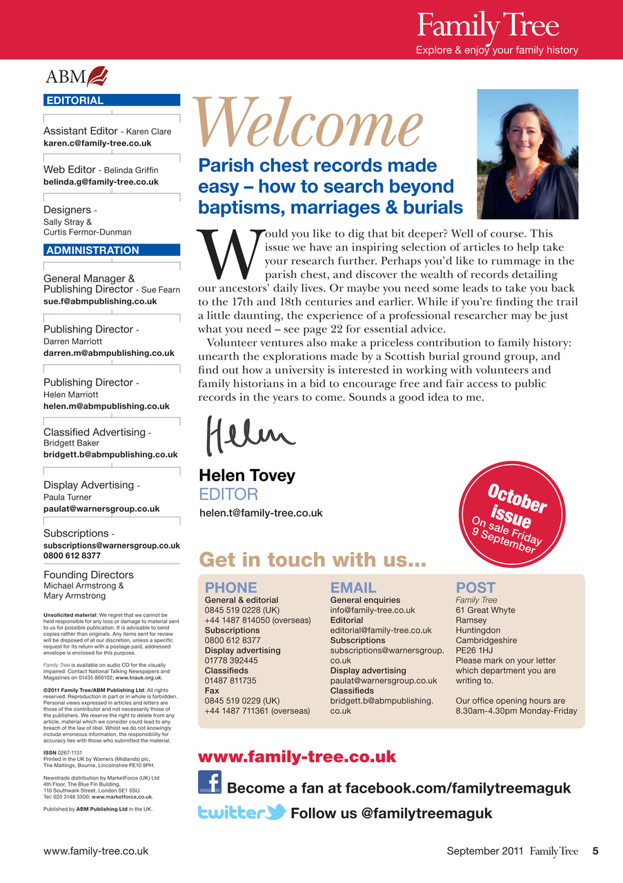 Family Tree Preview Pages