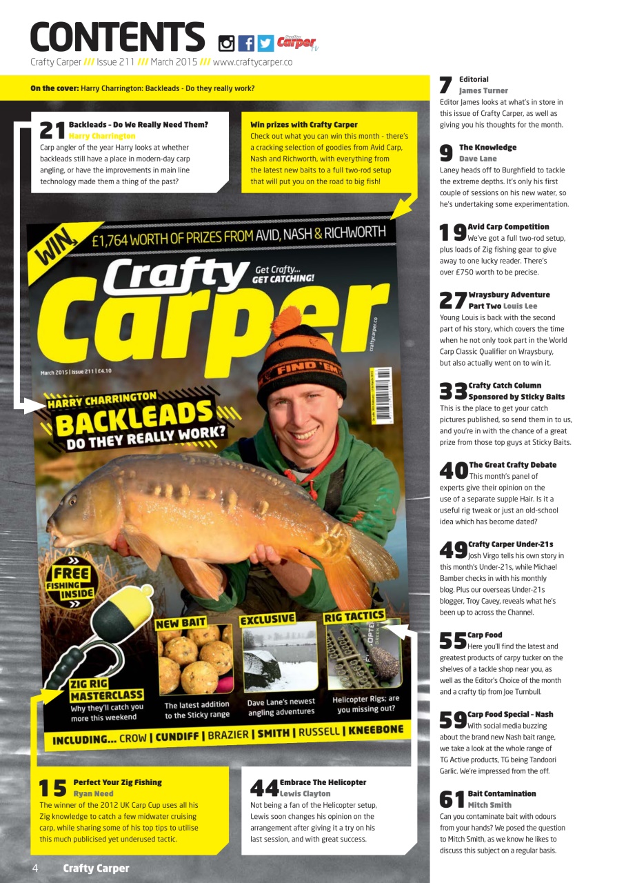 Crafty Carper Preview Pages