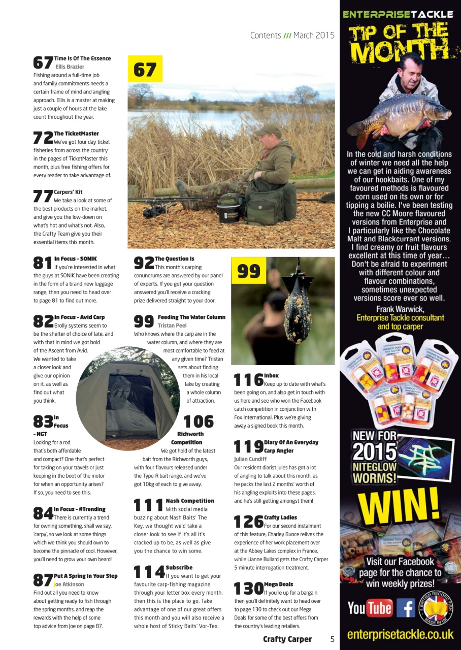 Crafty Carper Preview Pages