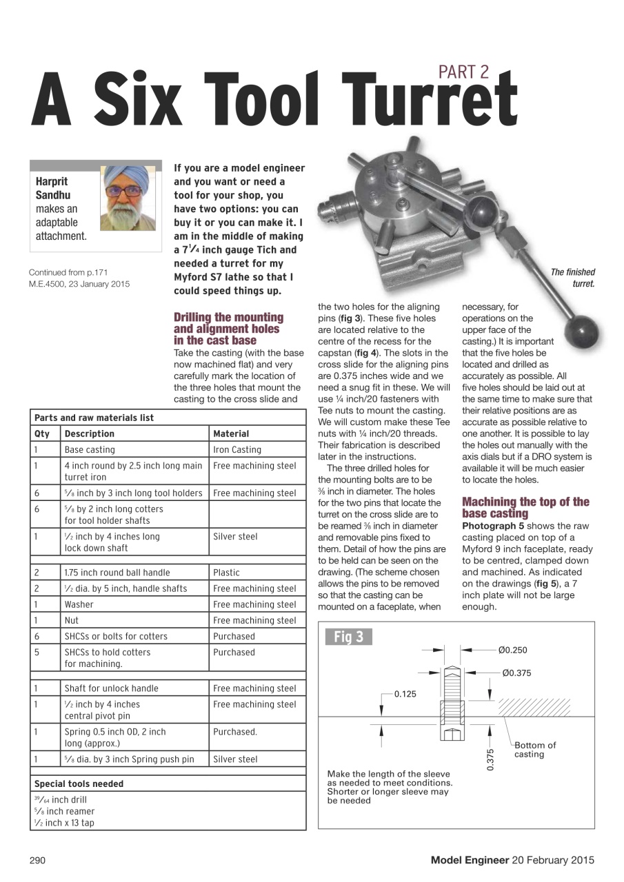 Model Engineer Preview Pages