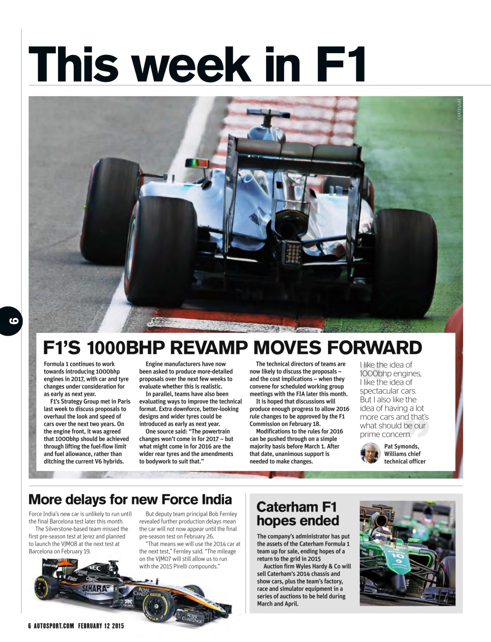 Autosport Preview Pages