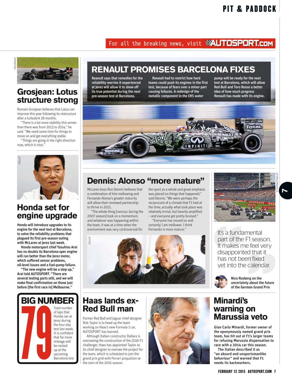Autosport Preview Pages