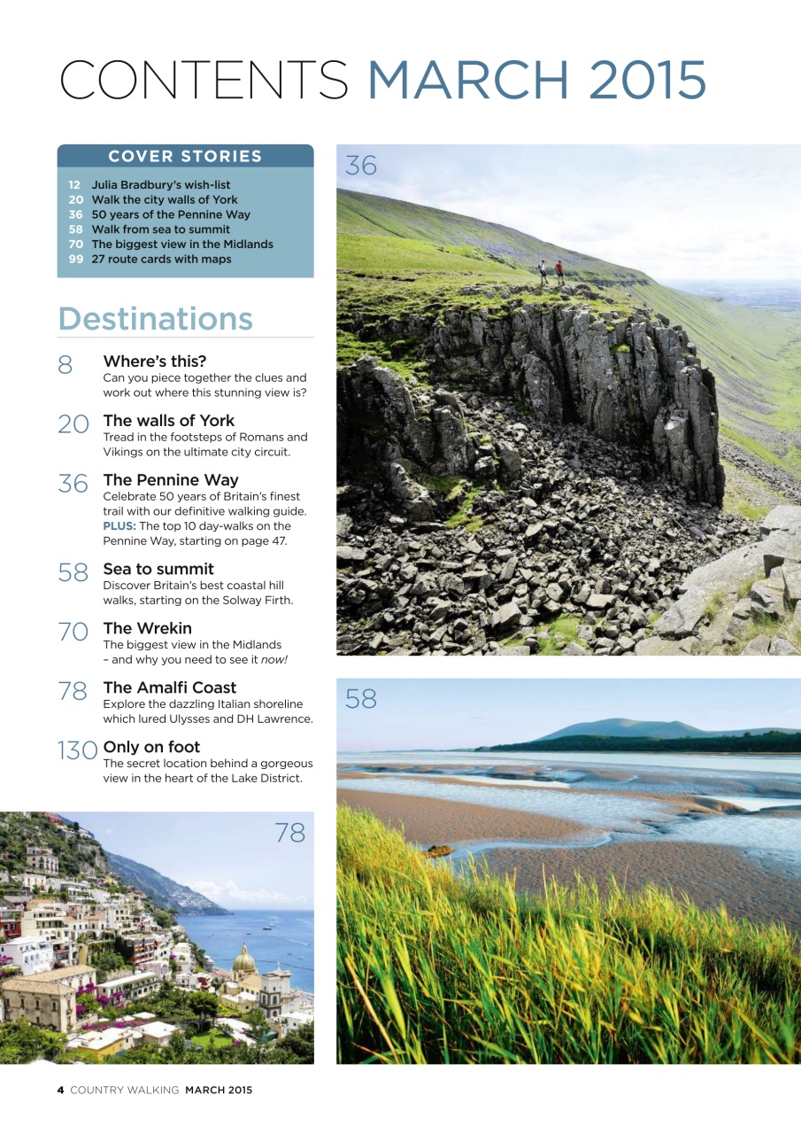 Country Walking Preview Pages