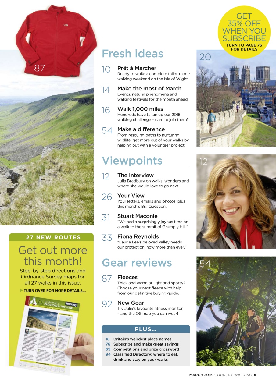 Country Walking Preview Pages