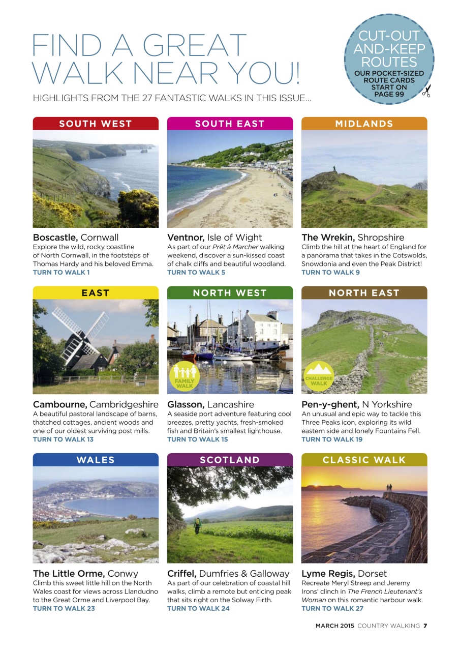 Country Walking Preview Pages