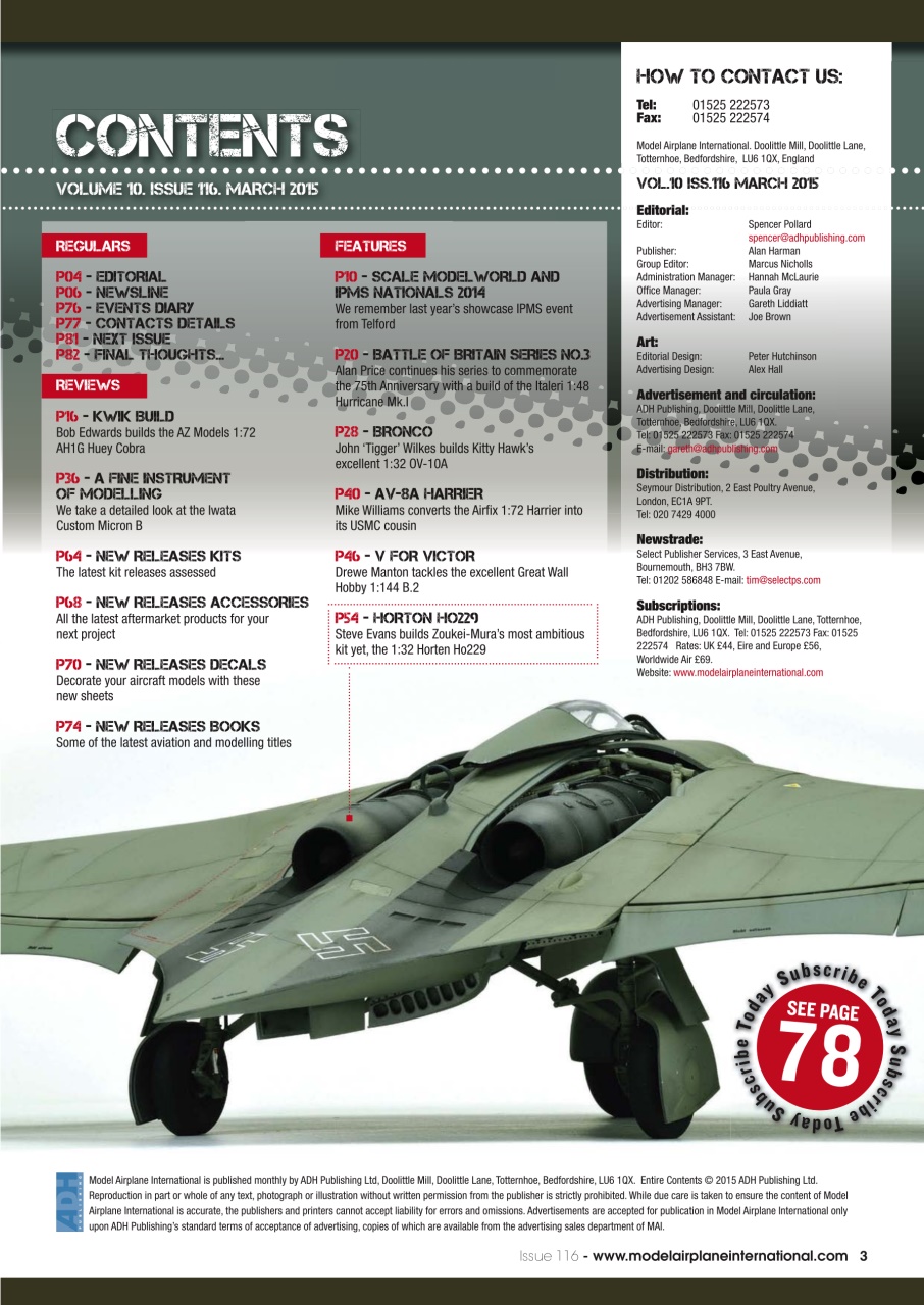 Model Airplane International Preview Pages
