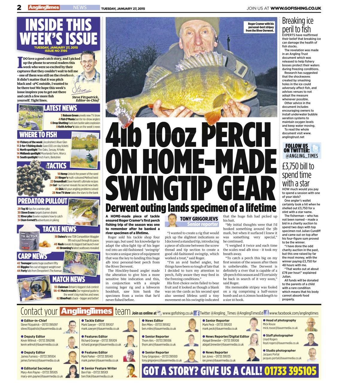 Angling Times Preview Pages