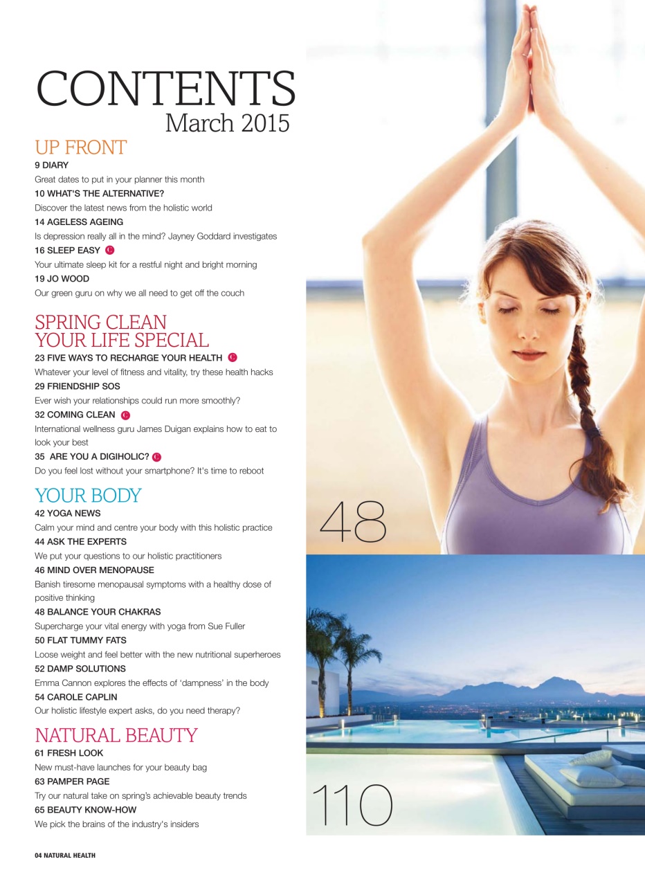 Natural Health Preview Pages