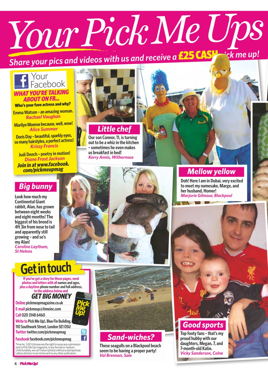 Pick Me Up Preview Pages