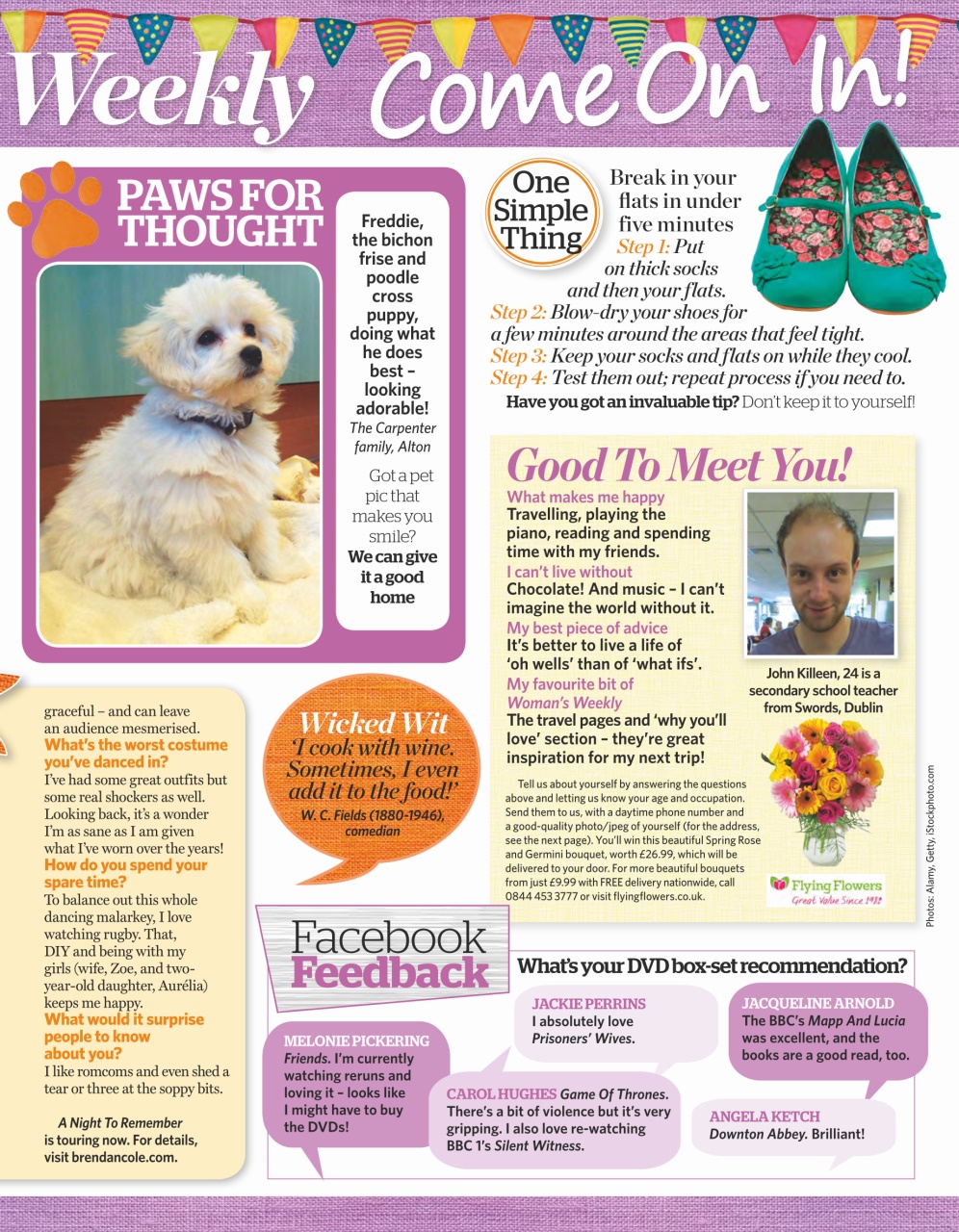 Woman's Weekly Preview Pages