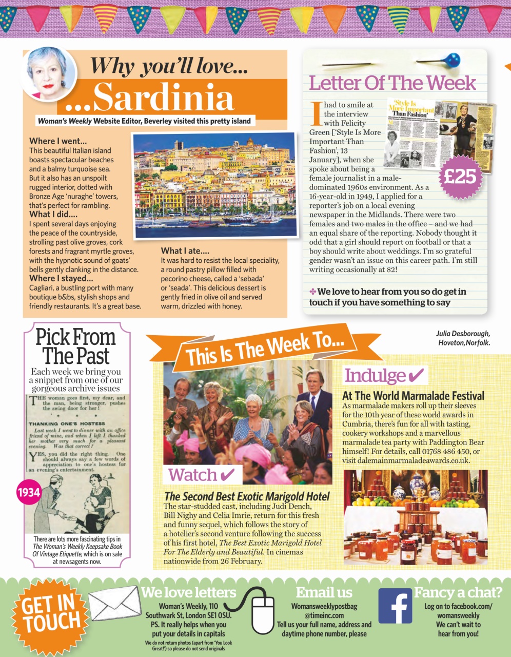 Woman's Weekly Preview Pages