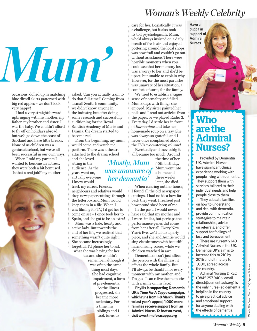 Woman's Weekly Preview Pages