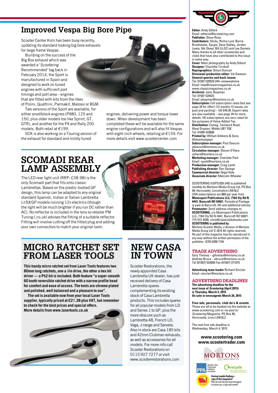 Scootering Preview Pages