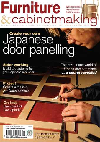 Furniture & Cabinetmaking issue September 2011