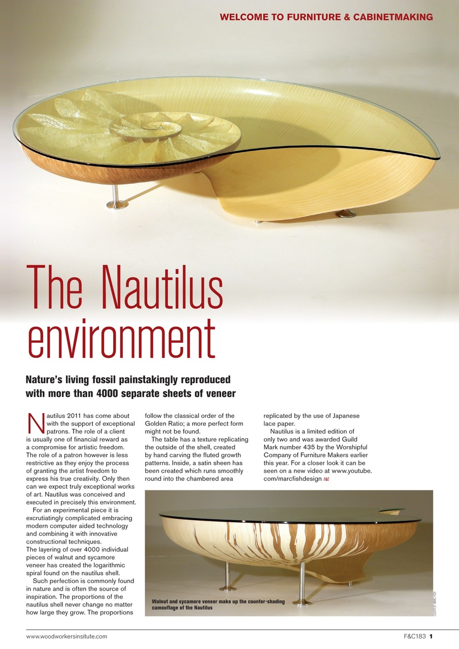 Furniture & Cabinetmaking Preview Pages