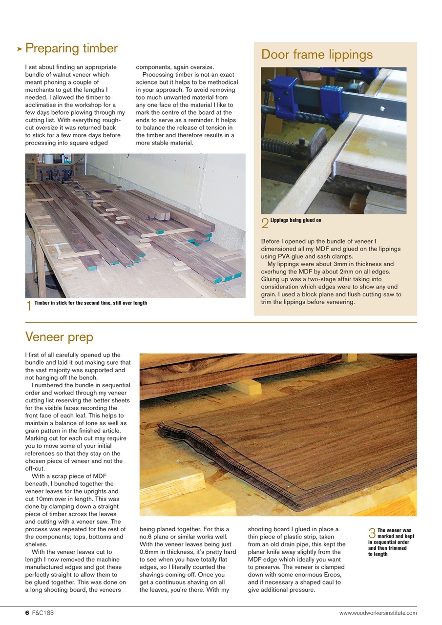 Furniture & Cabinetmaking Preview Pages
