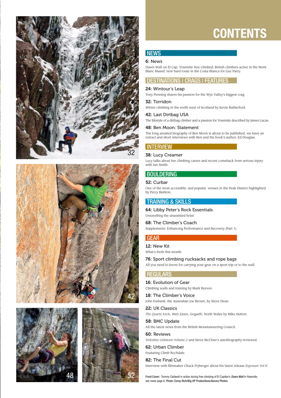 Climber Preview Pages