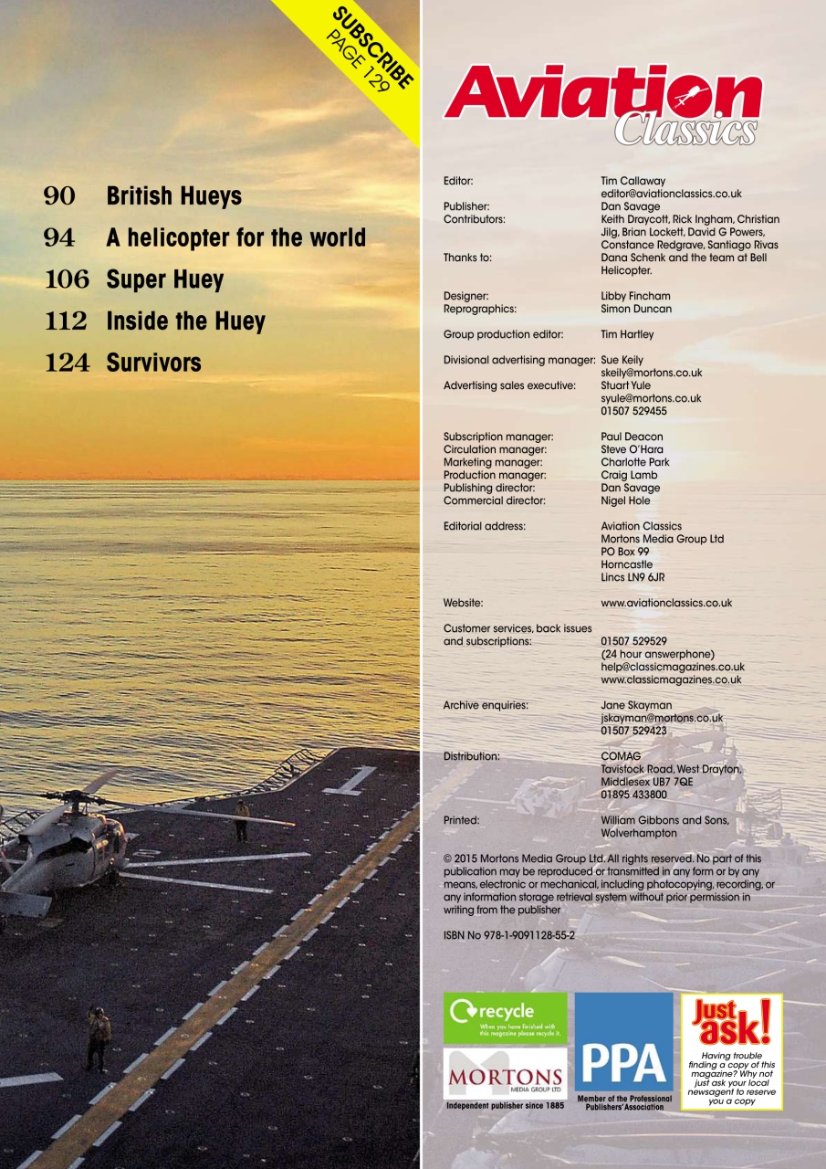 Aviation Classics Preview Pages