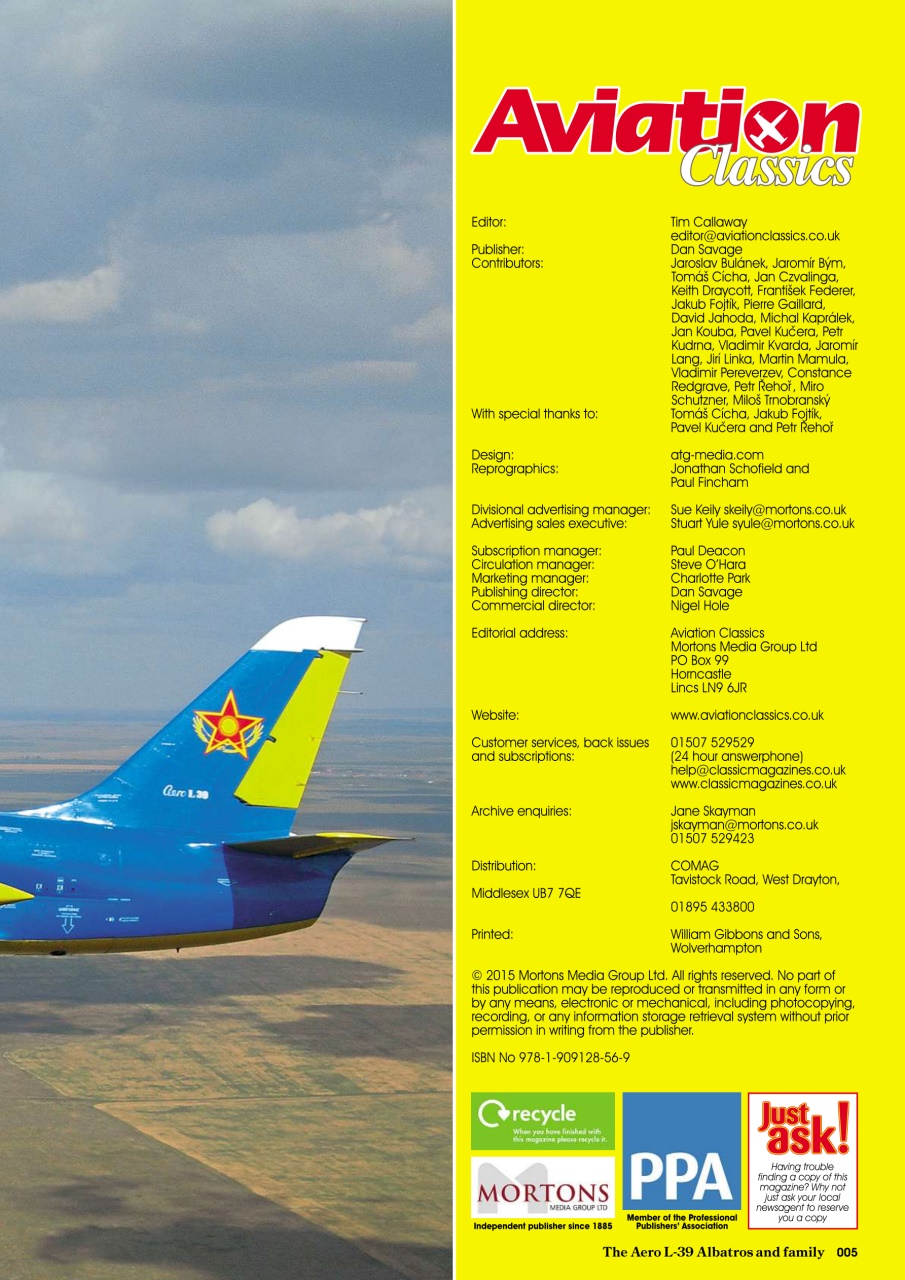 Aviation Classics Preview Pages