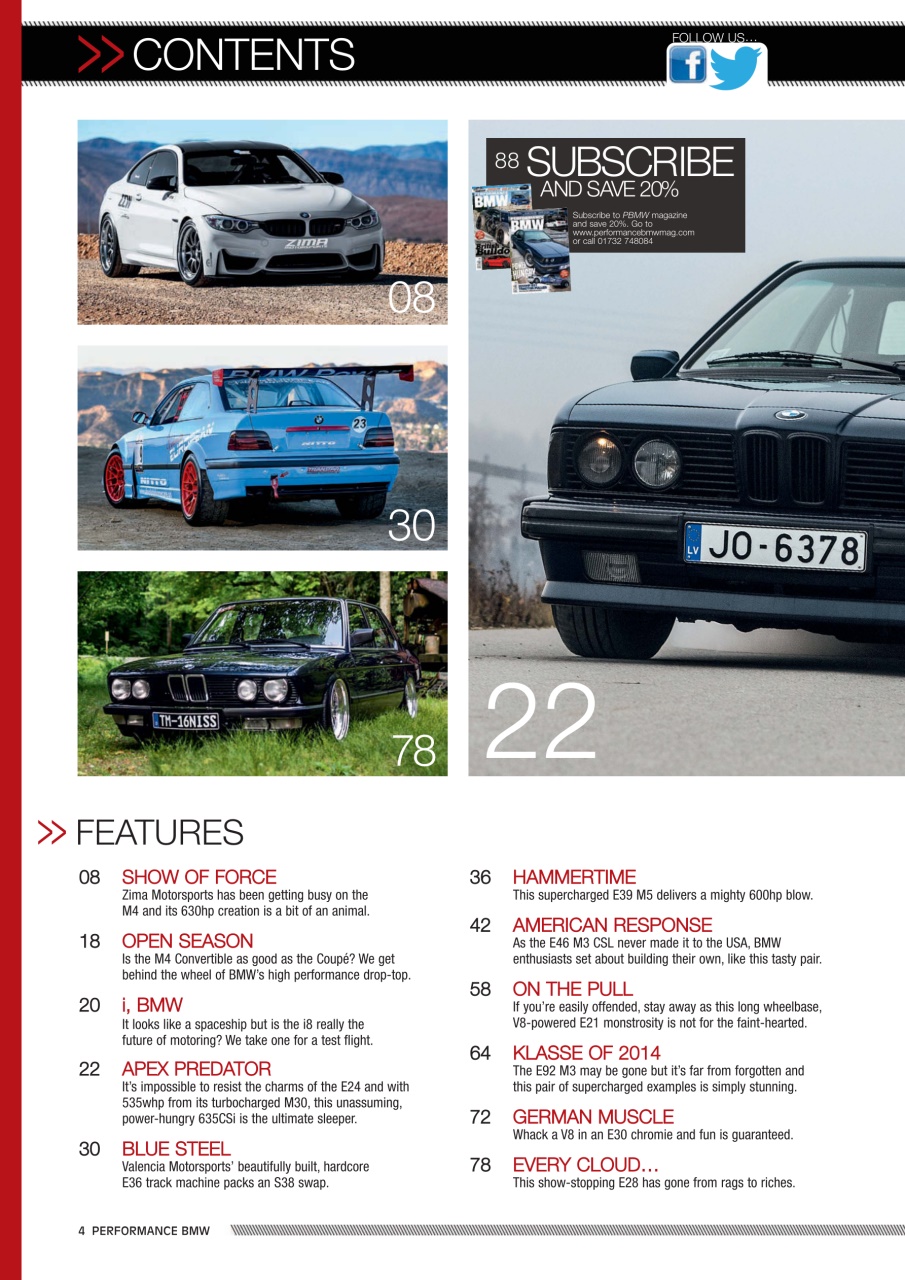 Performance BMW Preview Pages